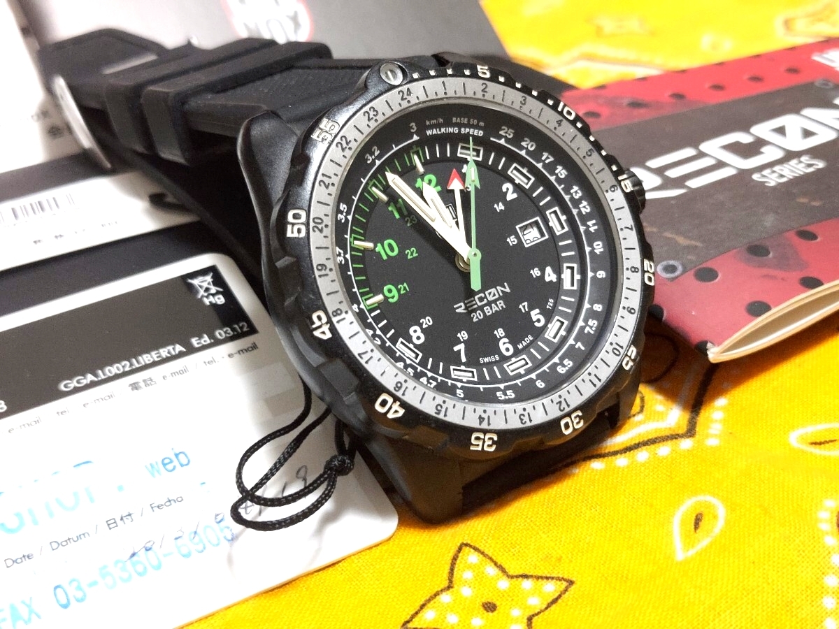 237,.1円 稼働品 LUMINOX/ルミノックス リコーン 8830 メンズ  腕時計_画像3