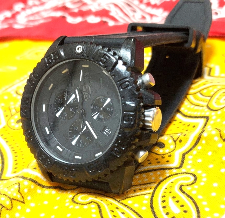232.1円 稼働品 ルミノックス LUMINOX 腕時計 SERIES 3080_画像2