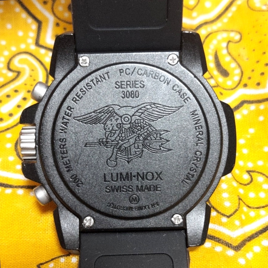 232.1円 稼働品 ルミノックス LUMINOX 腕時計 SERIES 3080_画像8
