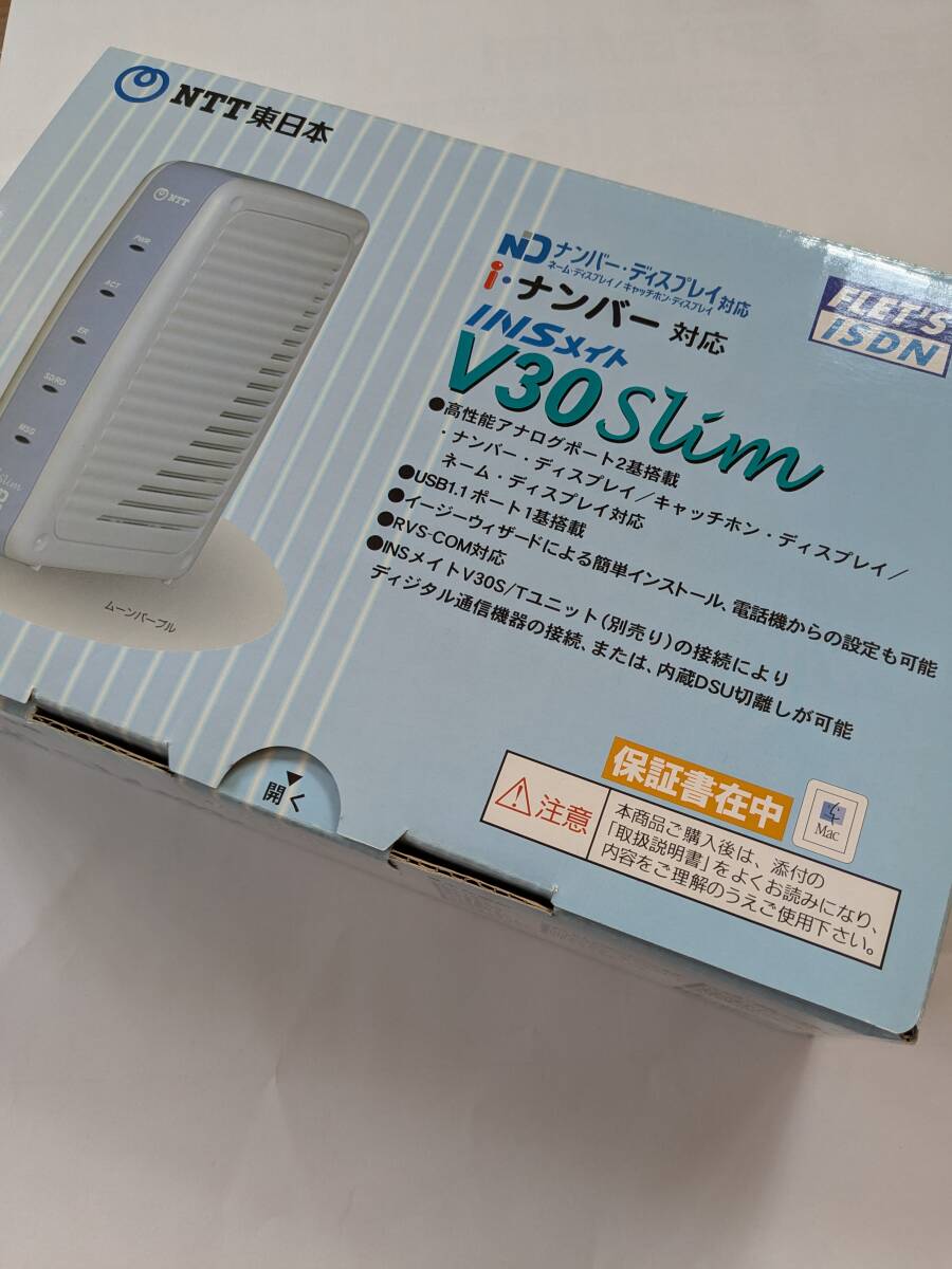 INSメイト V30Slim NTT ISDN ターミナルアダプタ 美品 送料無料_画像2