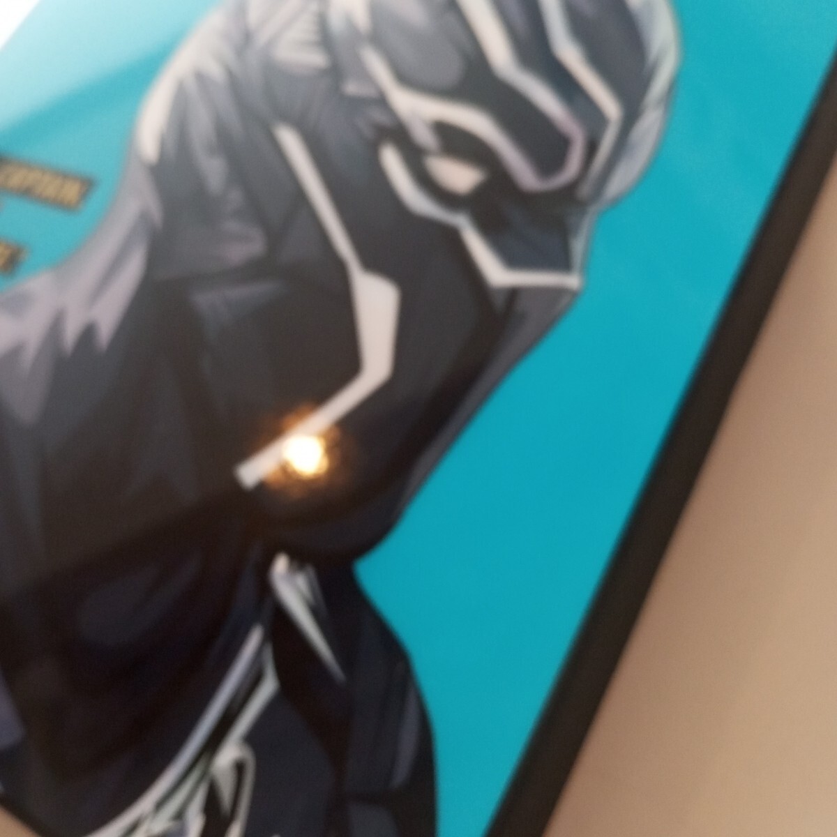 新品&即決!ポップアートボード ポップアートパネル 壁掛け: MARVEL マーベル ブラックパンサー_画像2