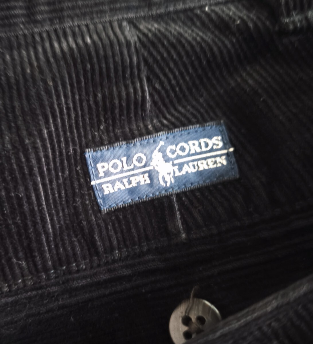 Ralph Lauren　ラルフローレン　コーデュロイパンツ　ブラック　W31_画像3