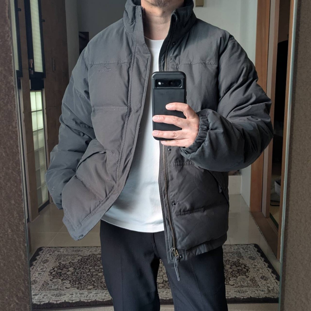 00s Eddie Bauer エディーバウアー　グースダウンジャケット　M 　650フィルパワー YS5_画像2