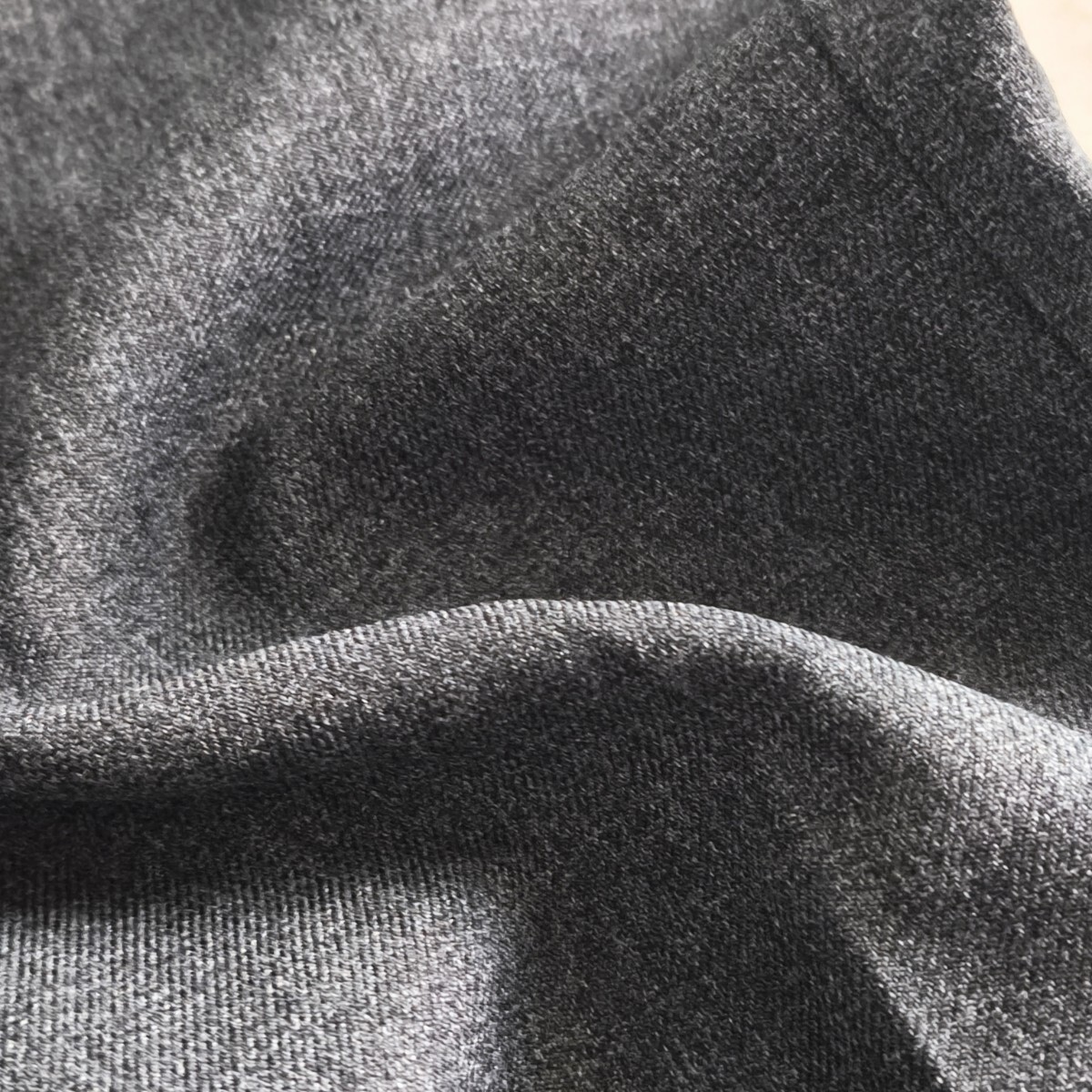 70s Levis　リーバイス　スタプレ　フレア　パンツ　スラックス　ブラックシャンブレー　SCOVILL　_画像4