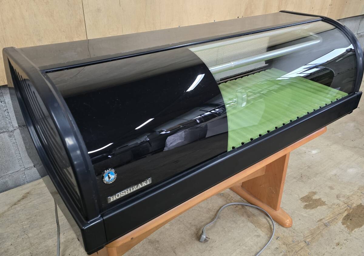 ホシザキ ネタケース HNC-90B-L-B 2012年製 卓上 冷蔵 880×340×280 業務用 飲食店 厨房機器 C2510-341_画像1