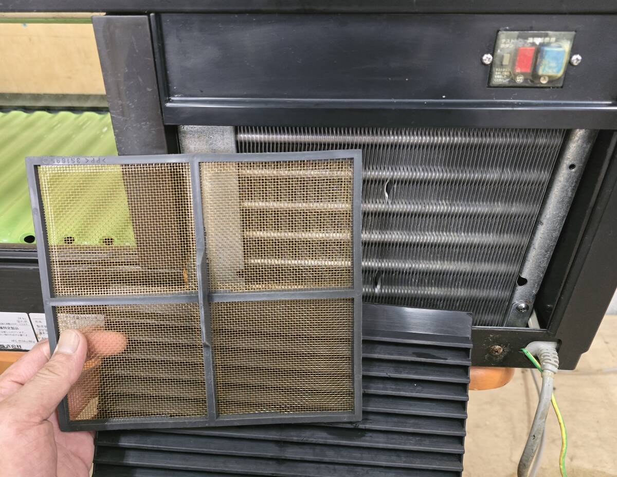 ホシザキ ネタケース HNC-90B-L-B 2012年製 卓上 冷蔵 880×340×280 業務用 飲食店 厨房機器 C2510-341_画像4