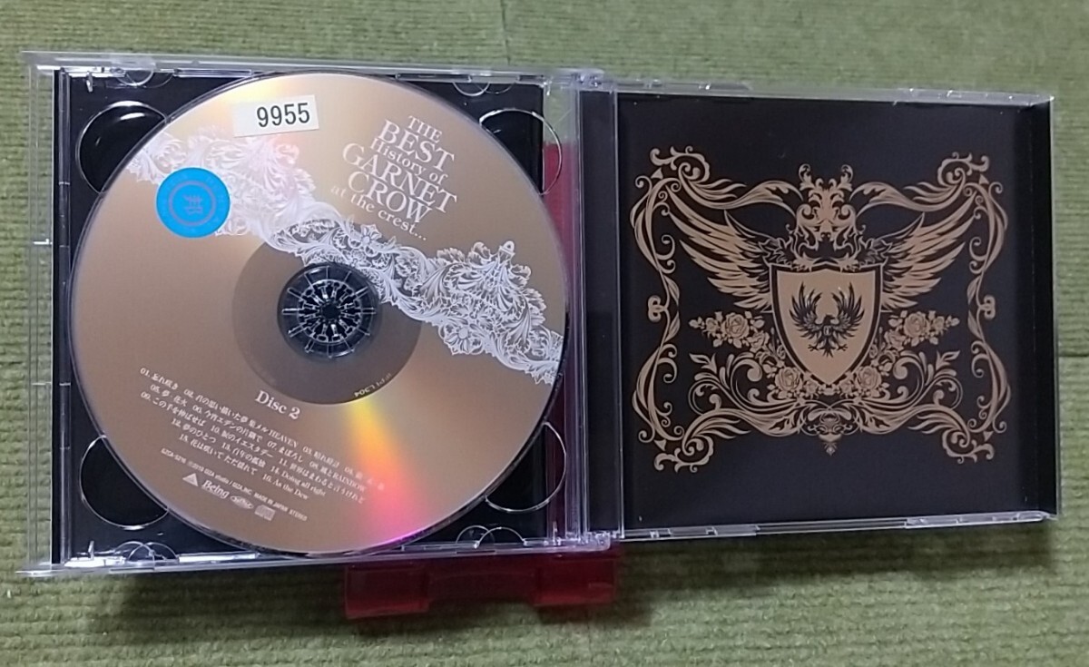 【名盤！】GARNET CROW THE BEST History of GARNET CROW at the crest ベストCDアルバム 夢みたあとで 僕らだけの未来 君という光 夏の幻_画像3