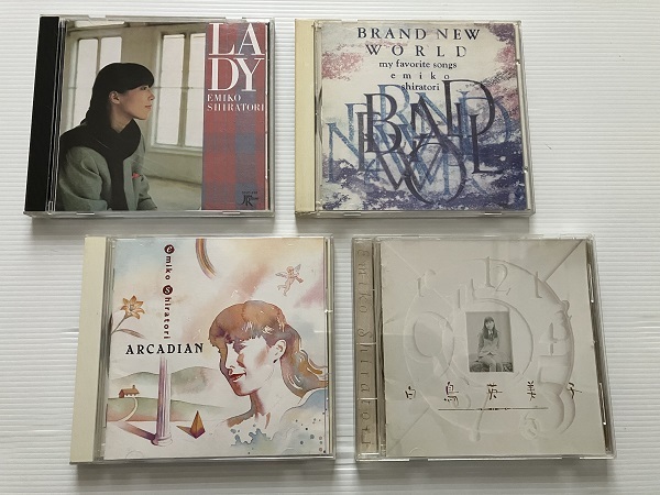 [中古CD] 白鳥英美子/ ４タイトル・セット☆32JC-330 292A-1 KICS-339 KICS-404_画像1