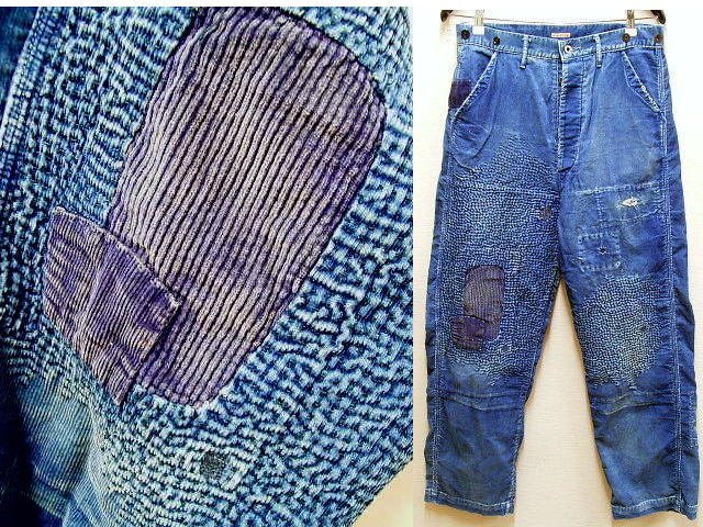 * быстрое решение [M][2]KAPITAL KOUNTRY...2000 годы Y2K архив ARCHIVE painter's pants маленький . вельвет Kapital Country #R370