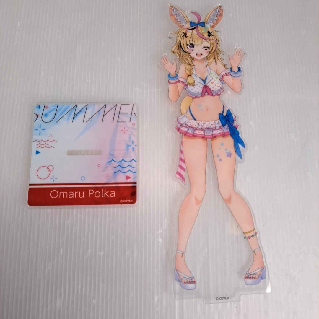 ジャンク ホロライブ 3Dアクリルスタンド 水着 尾丸ポルカ_画像1