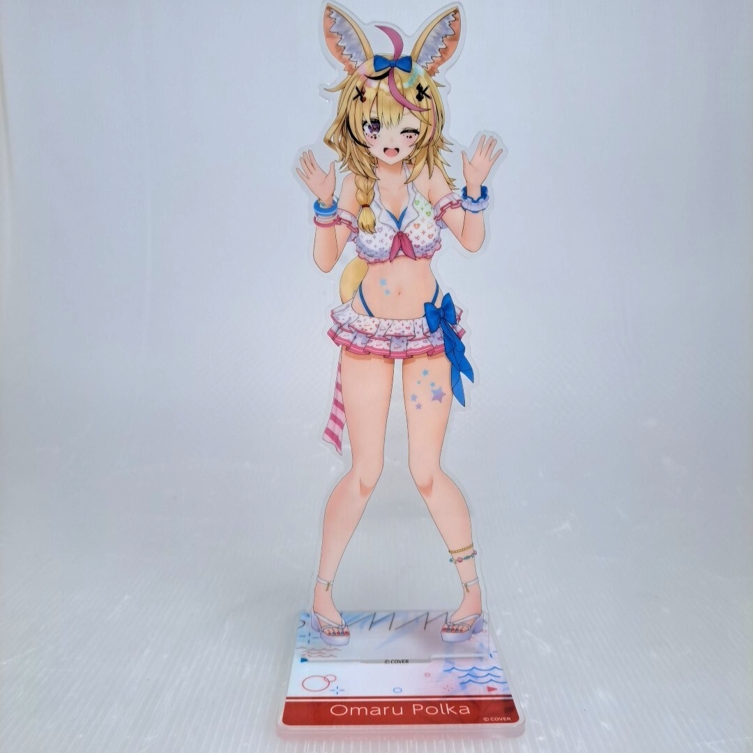 ジャンク ホロライブ 3Dアクリルスタンド 水着 尾丸ポルカ_画像2