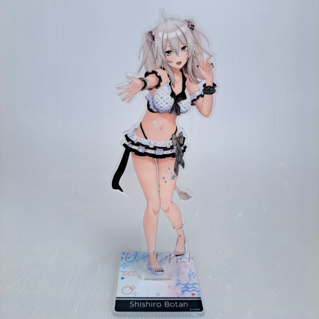 ジャンク　ホロライブ 3Dアクリルスタンド 水着　獅白ぼたん_画像2
