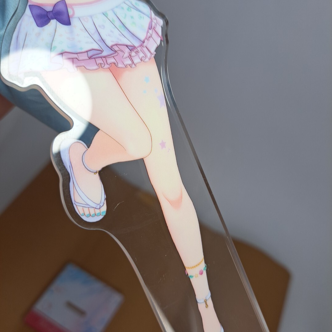 ジャンク　ホロライブ 3Dアクリルスタンド 水着 湊あくあ_画像6