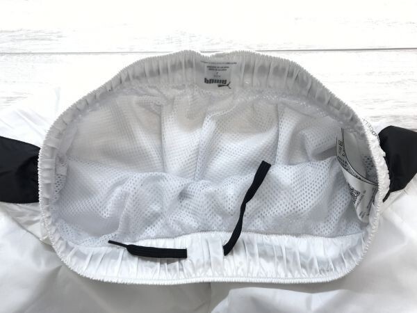 プーマ PUMA ストリート スポーツ トレーニング プラクティス サイドライン イージートラックパンツ ボトムス 裏メッシュ レディース L 白_画像8