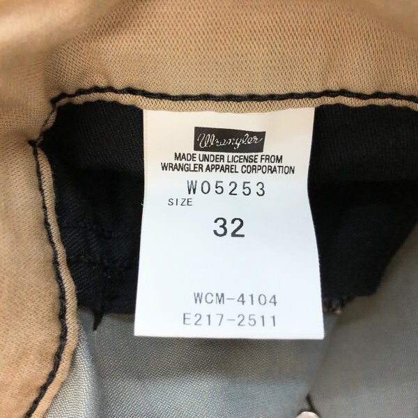 Wrangler ラングラー レディース ロールアップ クロップドパンツ 32 ダークベージュ_画像2