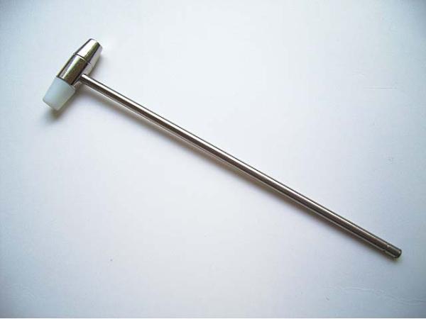 ■新品即決送料230円★時計用ステンレスハンマー**!!_画像1
