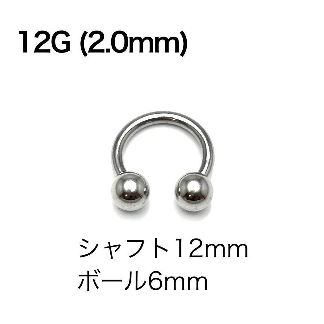 8G　サーキュラーバーベル　拡張　インターナル　ロブ　ステンレス　ボディピアス_画像5