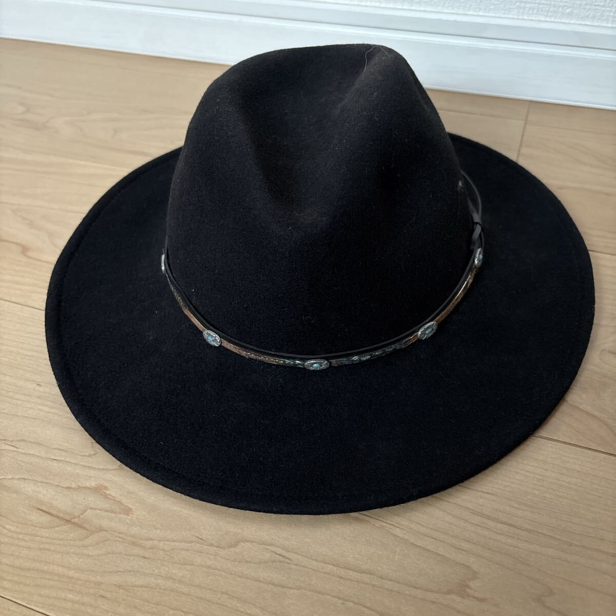 ロックマウント FEDORA ウェスタン ハット 帽子 ヴィンテージ_画像1