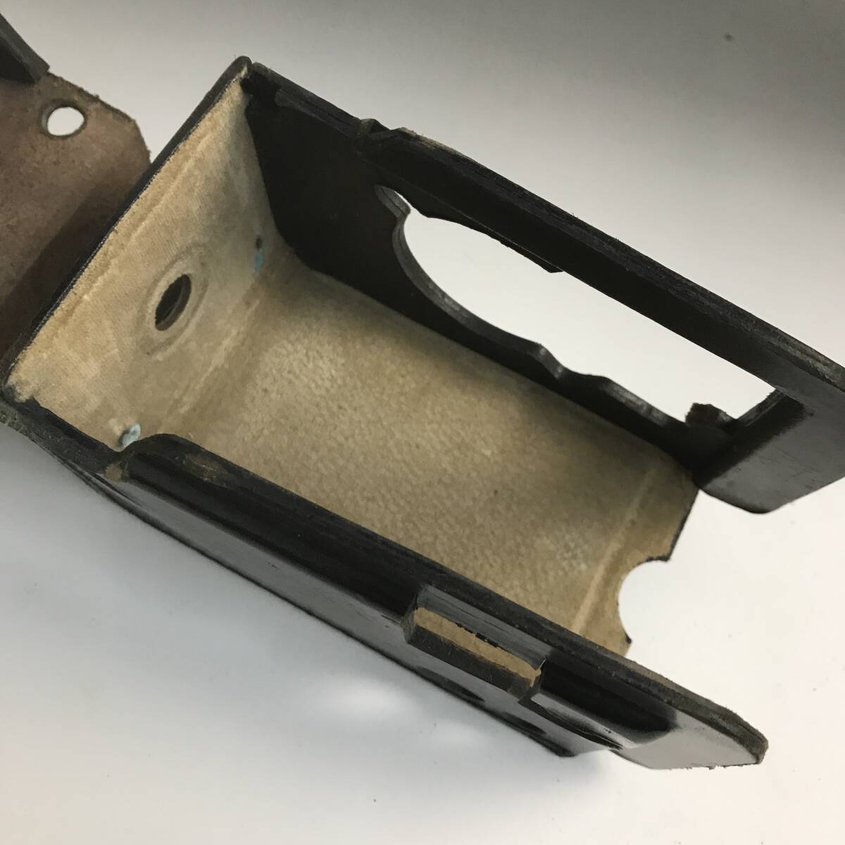 UNY44/28 minolta ミノルタ AUTOCORD オートコード 二眼レフカメラ用 純正革ケース ブラック レザー カバー 黒 カメラアクセサリー_画像8