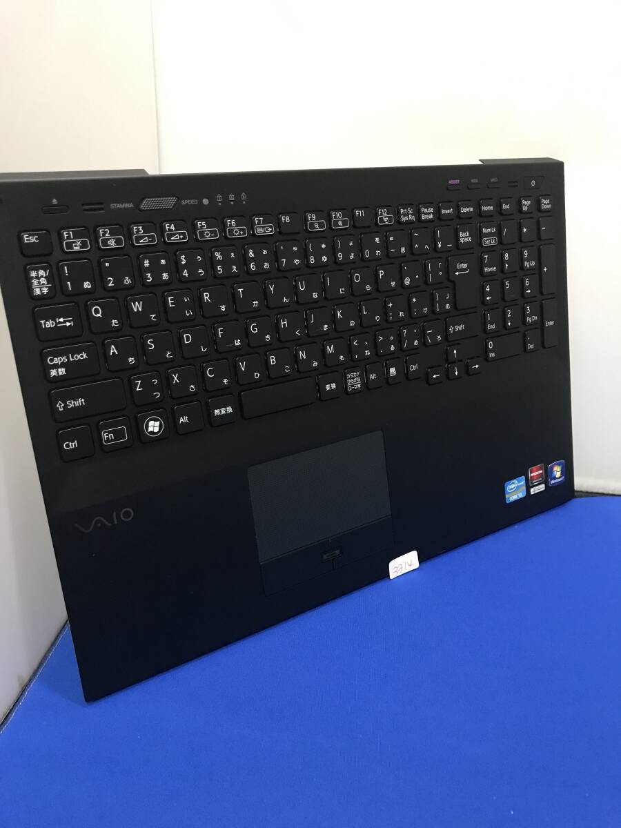 ジャンク★SONY PCG-41414N用日本語キーボードフレーム　傷あり　未確認No.3314_画像1