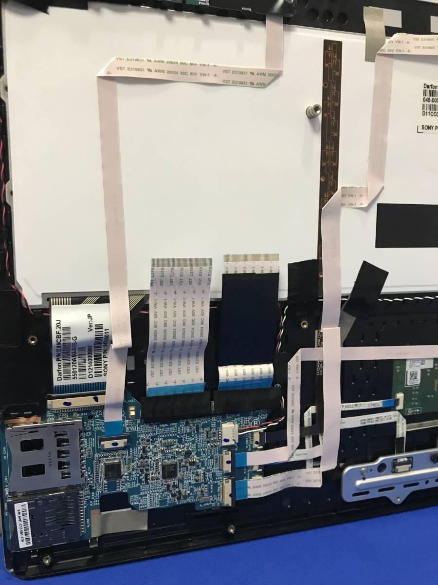 ジャンク★SONY PCG-41414N用日本語キーボードフレーム　傷あり　未確認No.3314_画像6