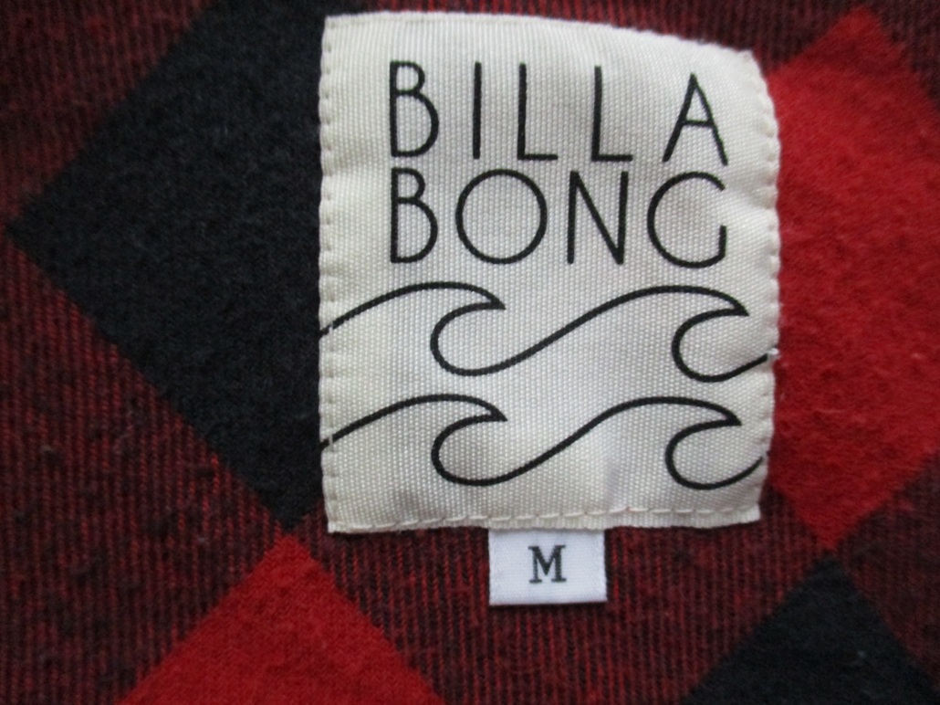 BILLABONG　ビラボーン 長袖チェックシャツ　お買い得　サーフブランド_画像3