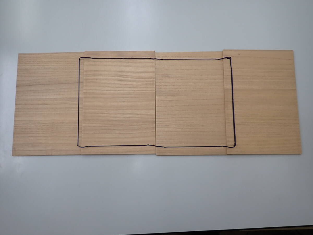 茶道具-161； 器据 桐 茶箱用 小羽根 うぐいす針 鶯針 付き 紙箱付き ★_画像4