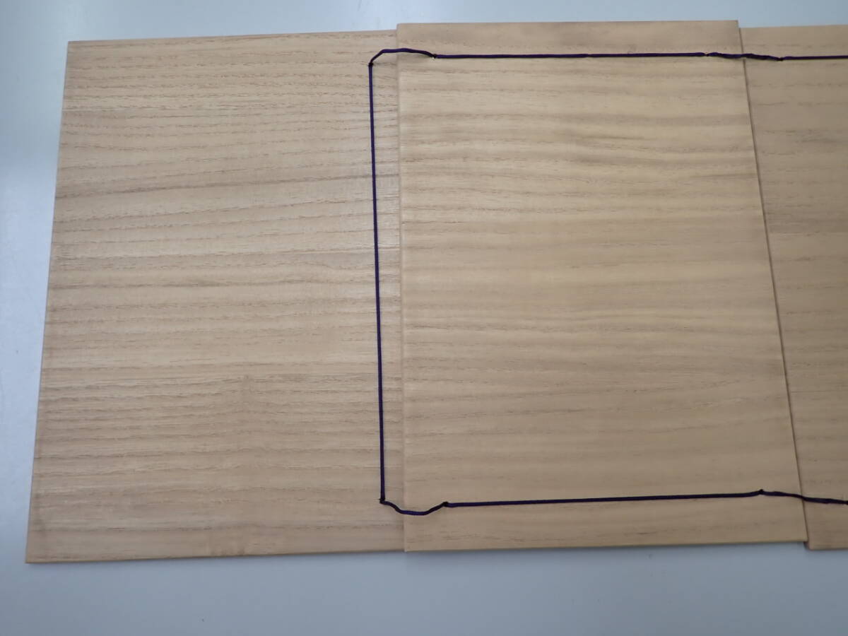 茶道具-161； 器据 桐 茶箱用 小羽根 うぐいす針 鶯針 付き 紙箱付き ★_画像5