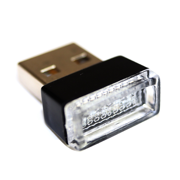 LEDライト アクアブルー USB Type-A USB電源 ルームランプ 車内 室内 イルミネーション_画像7