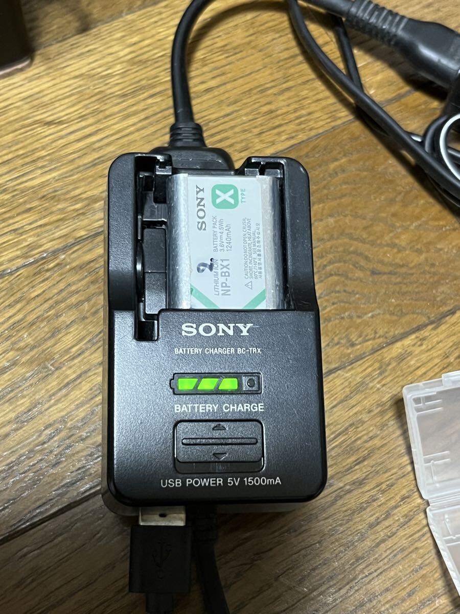 ソニーバッテリーNP-BX1 二個セットケース付き NP-BX1 満充電後計測4 匿名配送 SONY_画像3