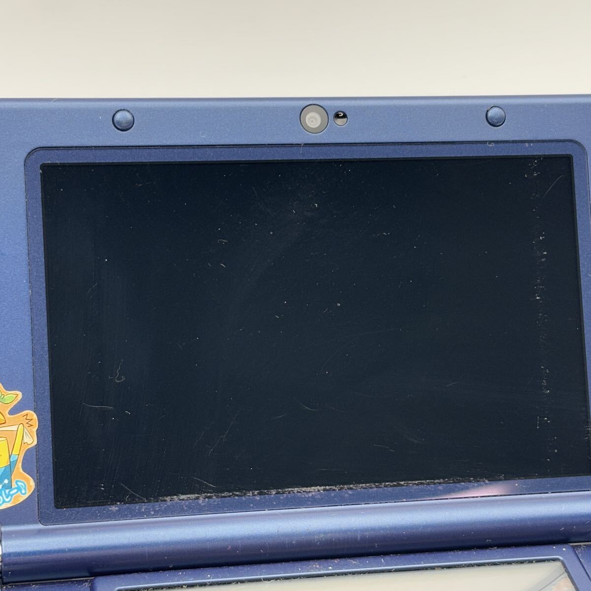 ∞Nintendo RED-001 Newニンテンドー3dsll メタリックブルー 状態写真参照 宅急便コンパクト発送 ニンテンドー 3DS LL 任天堂 同梱対応可能_画像4