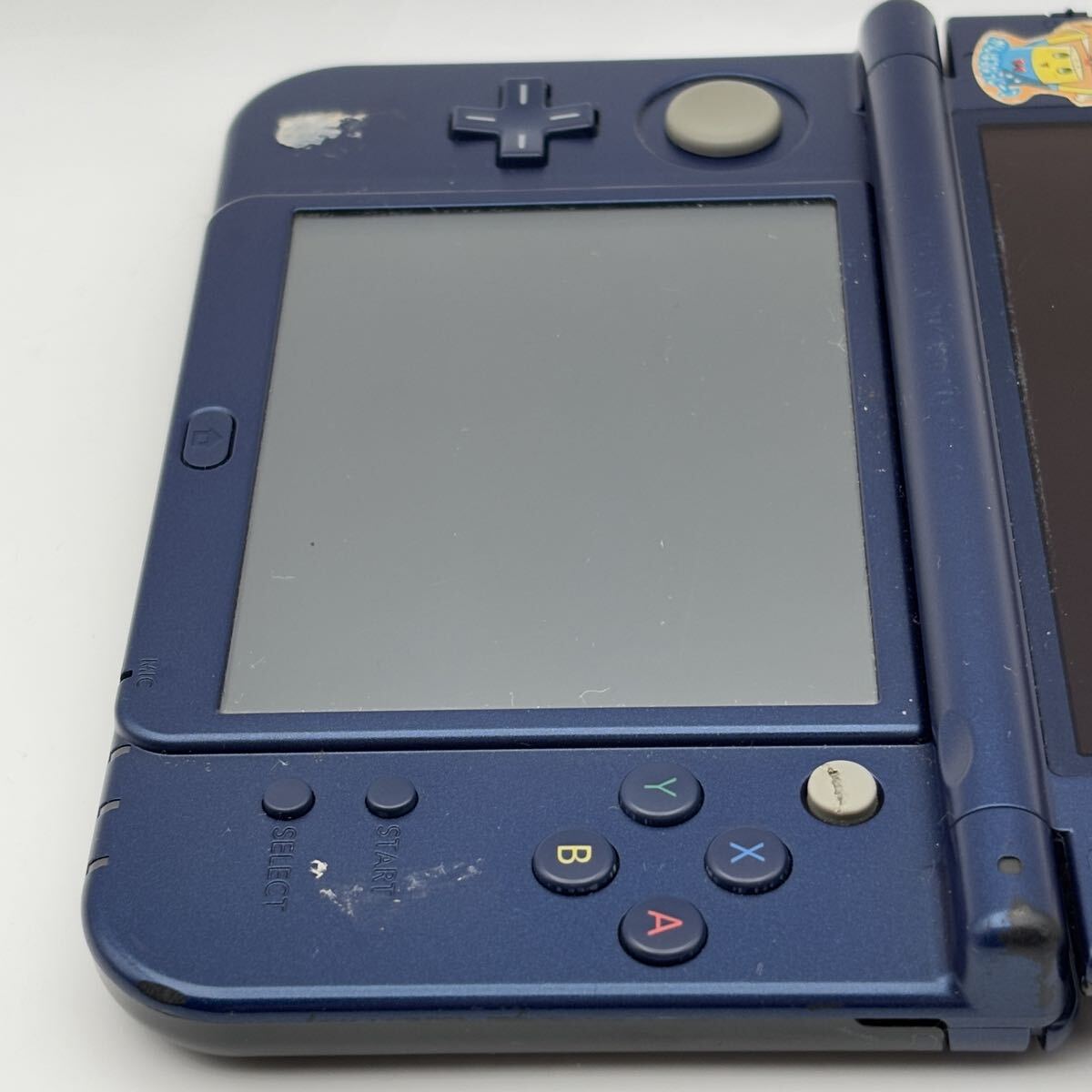 ∞Nintendo RED-001 Newニンテンドー3dsll メタリックブルー 状態写真参照 宅急便コンパクト発送 ニンテンドー 3DS LL 任天堂 同梱対応可能_画像5