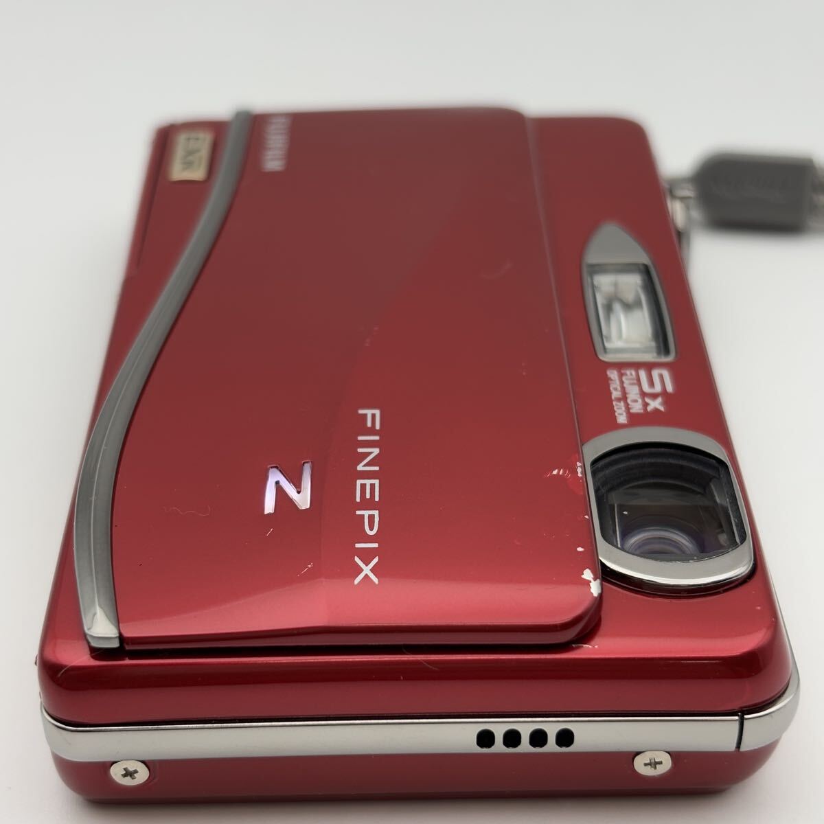 ＊ FUJIFILM FinePix Z800EXR レッド 本体 通電確認済 充電器付 宅急便コンパクト発送 同梱対応可能 富士フィルム ファインピクス デジカメ_画像4