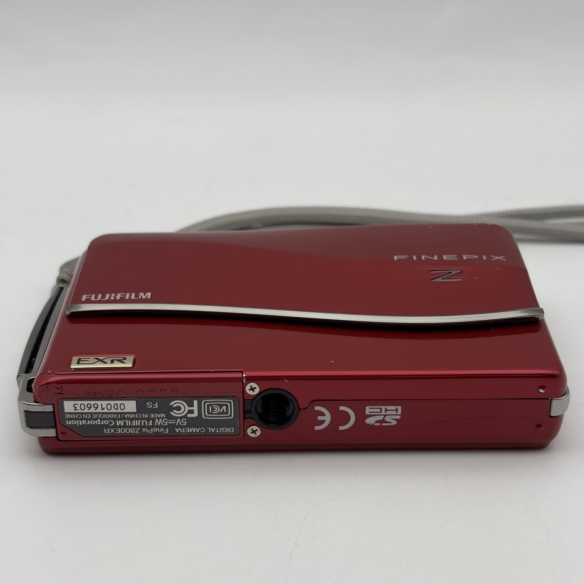 ＊ FUJIFILM FinePix Z800EXR レッド 本体 通電確認済 充電器付 宅急便コンパクト発送 同梱対応可能 富士フィルム ファインピクス デジカメ_画像8