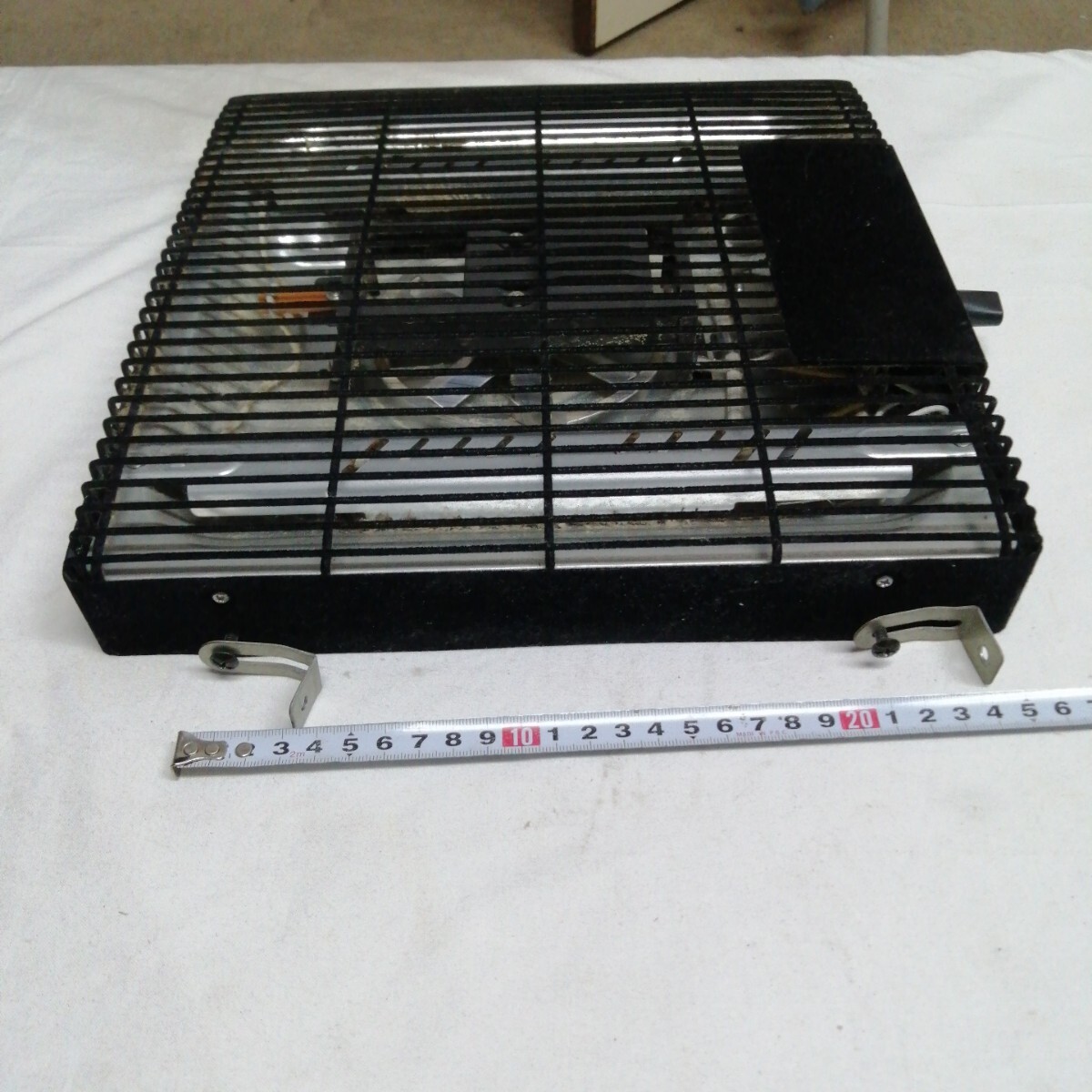 コイズミ コタツヒーターユニット KHH-5680 2008年製 ファン付き スイッチ付き配線コード 取付ネジ/ステー付き 動作確認済_画像6