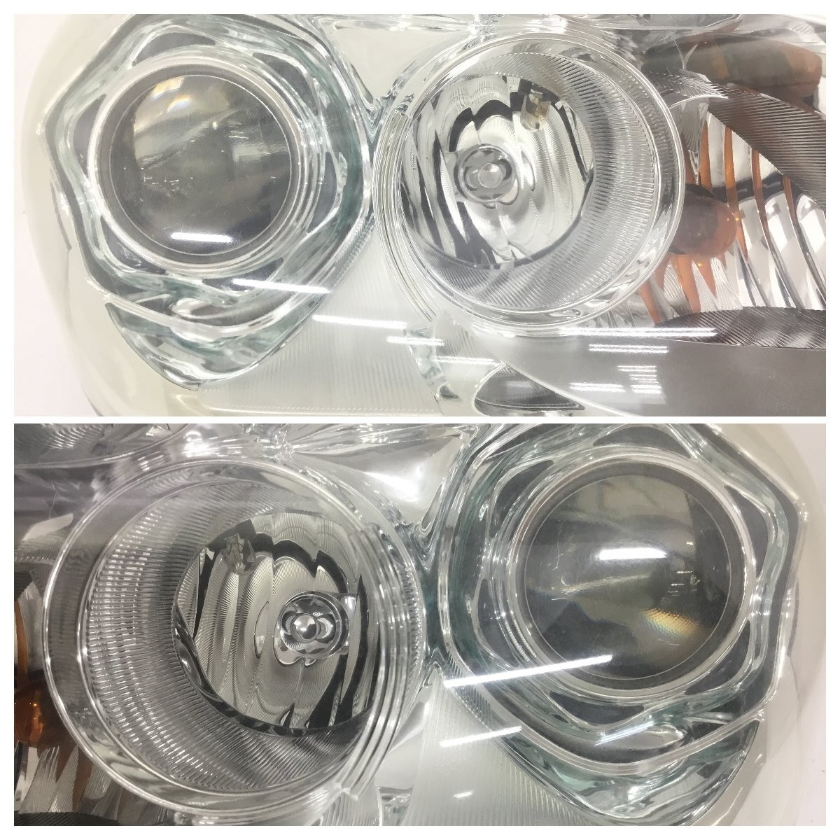 売り切り！ 日産 Y51 フーガ 前期 純正 HID ヘッドライト 左右セット AFS有 KOITO 100-23035 　　　　　　　2502517 2G9-3 花_画像5