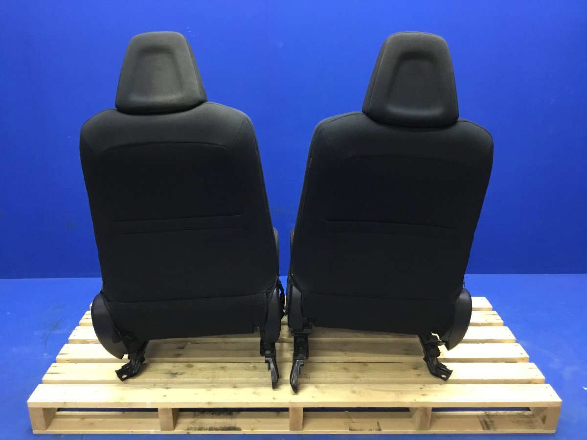 ZVW30 プリウス G`s 後期 クロ 運転席 助手席 フロント シート 左右セット トリムNo: FC20 手動 ヒーター無し 　　　2502536　2E8-3　加_画像9