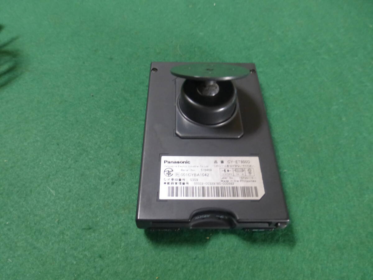 パナソニック Panasonic ETC車載器 CY-ET805D アンテナ一体式 中古 美品 除菌済 売り切り 送料無料 _画像3