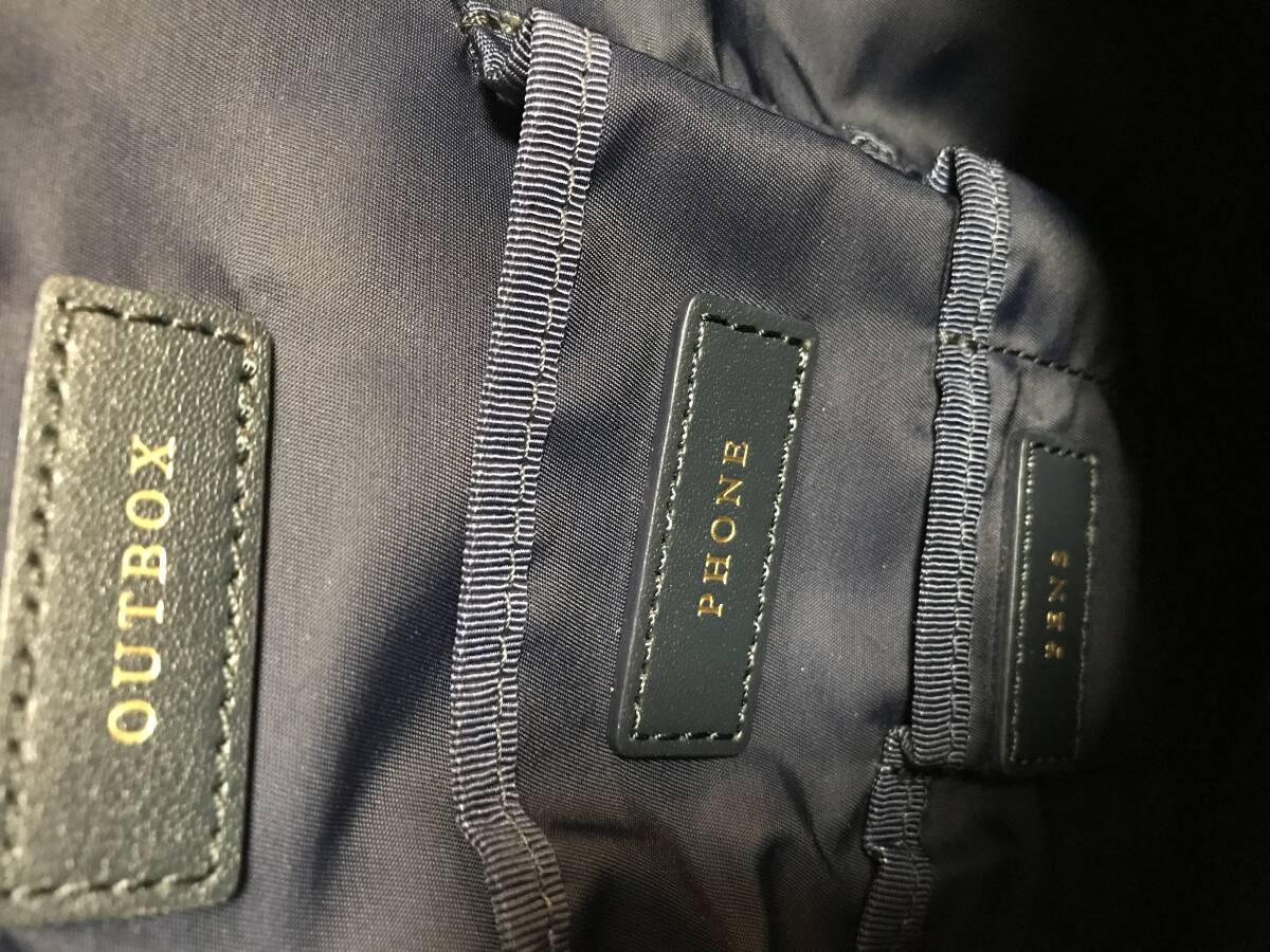 ANYA HINDMARCH アニヤハインドマーチ　コミュータートート　ネイビー_画像8