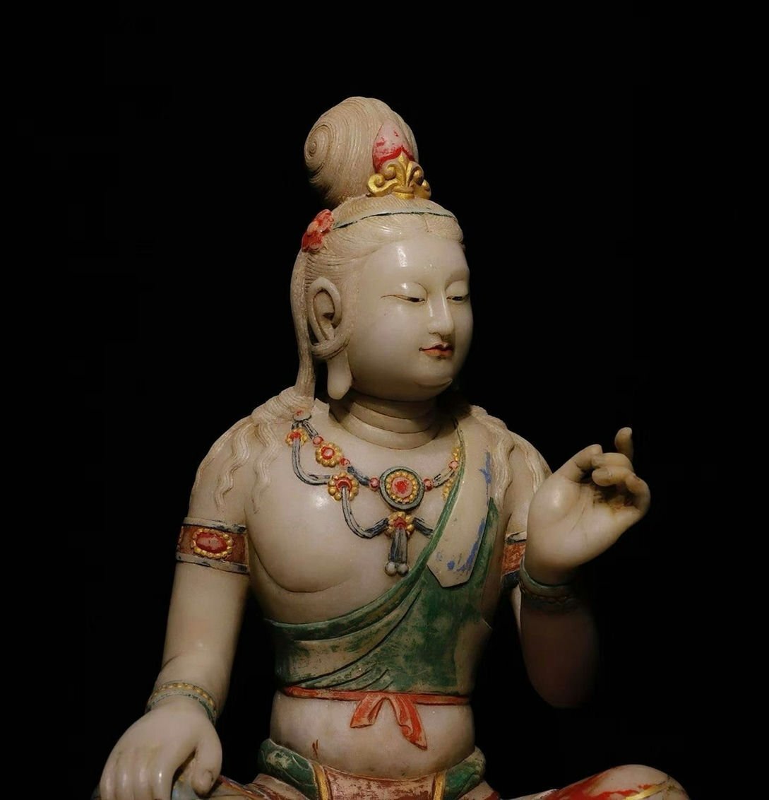 V. журавль перо VR5969 Tang времена . рисовые клецки ... звук . рисовые клецки камень умение скульптура * буддизм старый изобразительное искусство * изображение Будды * маленький . умение * негодный храм старый магазин * негодный храм покупка лот 