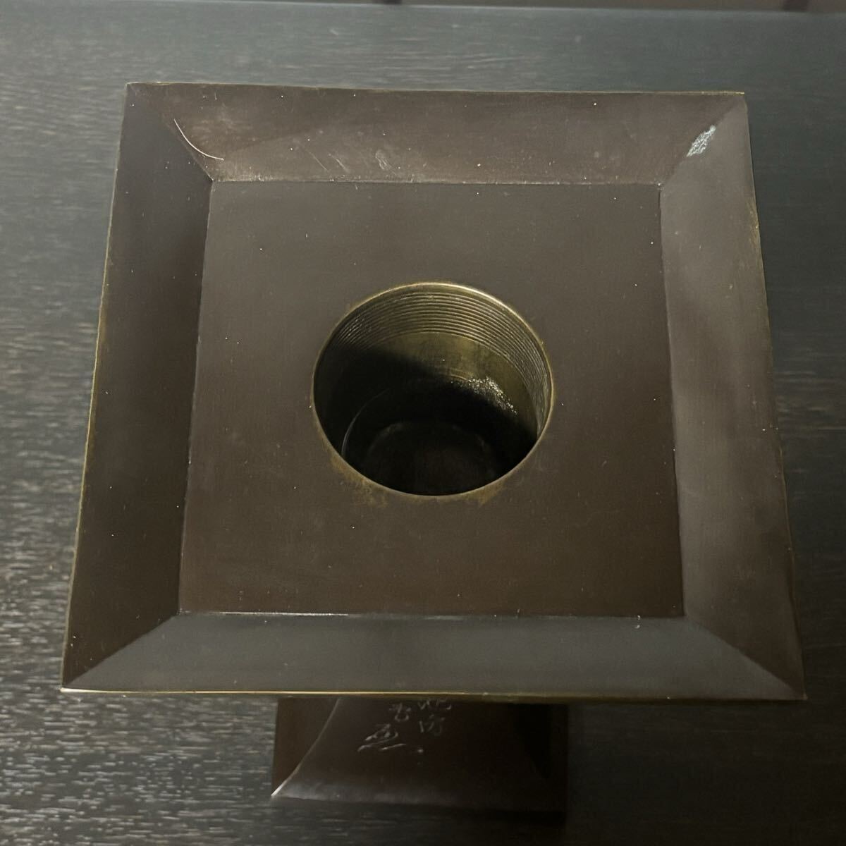 池坊　 花器　四海波_画像6