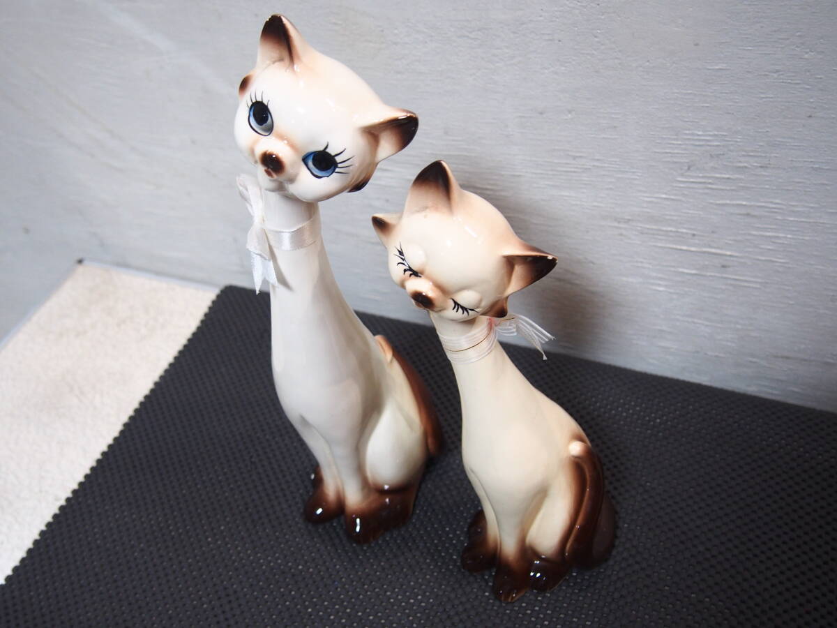 猫　ネコの置物　中古　レトロ　昭和_画像3