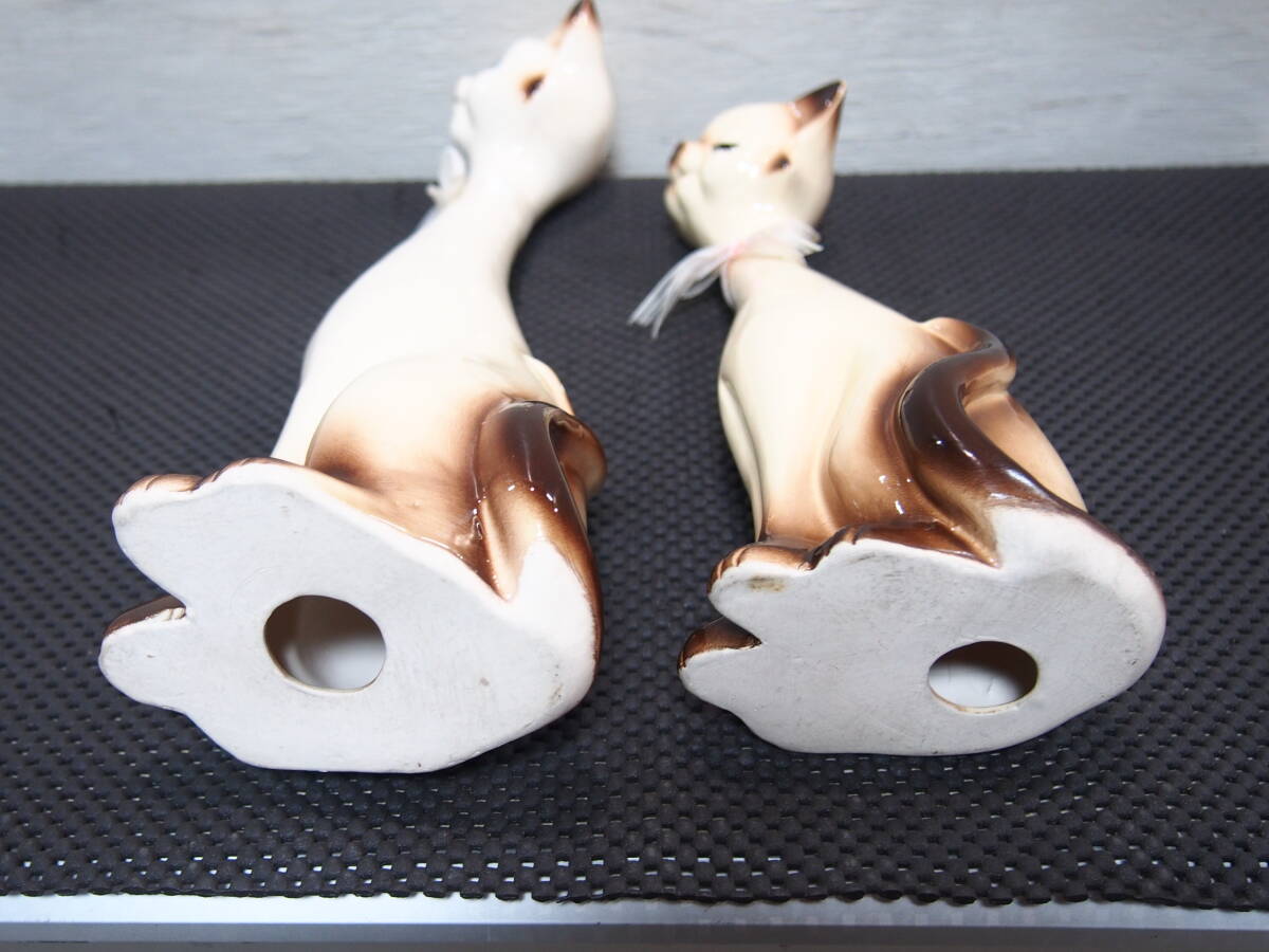 猫　ネコの置物　中古　レトロ　昭和_画像8