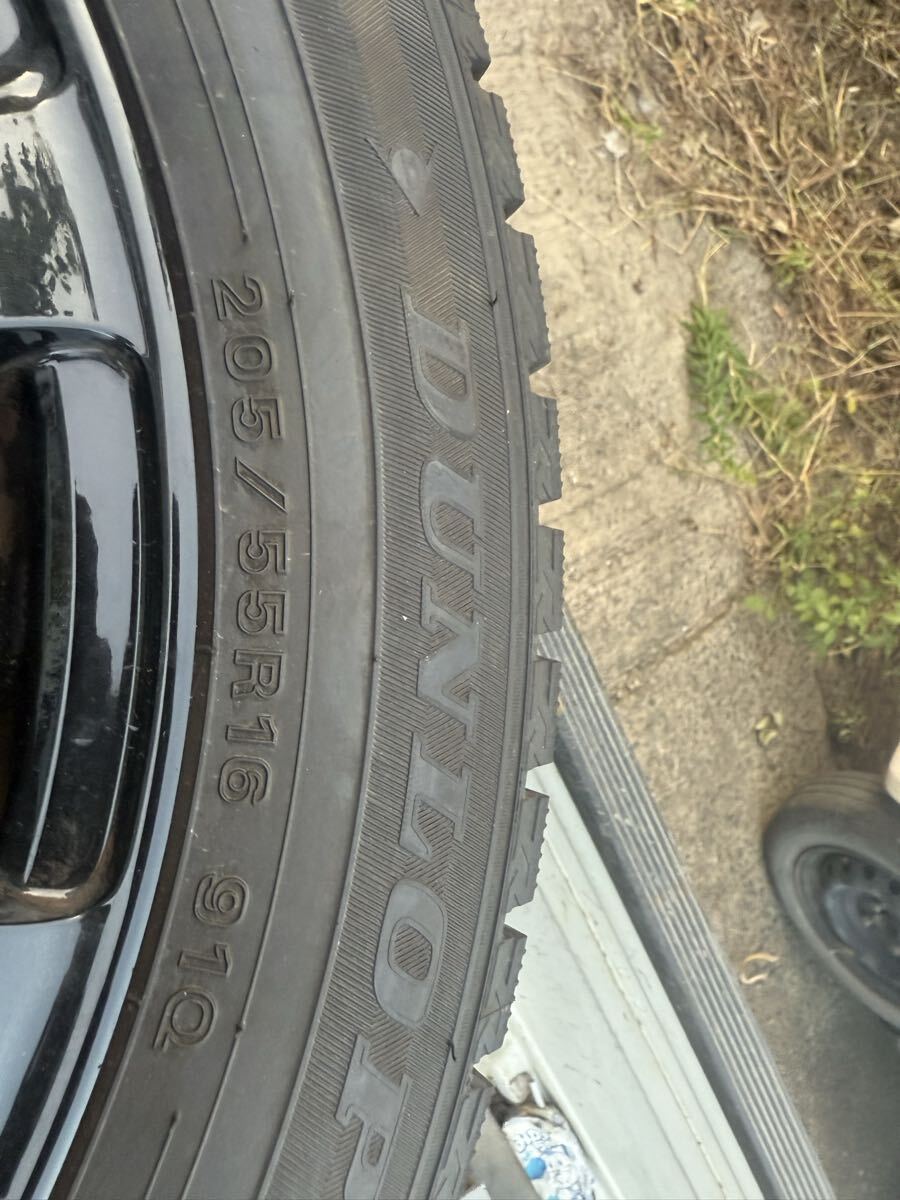 ダンロップ ウインターマックス Weds ウェッズ タイヤホイールセット 4本_画像6