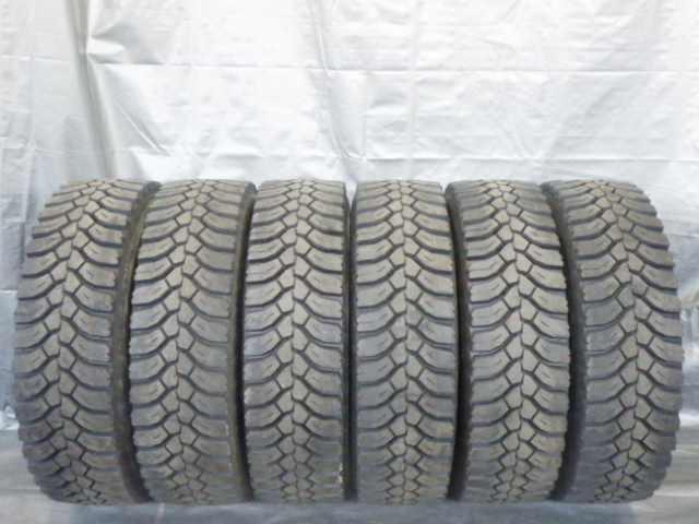 315/80R22.5 156/150K ミシュラン 夏 X WORKS HD D 中古 9.9分山 6本セット サマータイヤ 2024年製 315/80/22.5 315/80-22.5_画像1