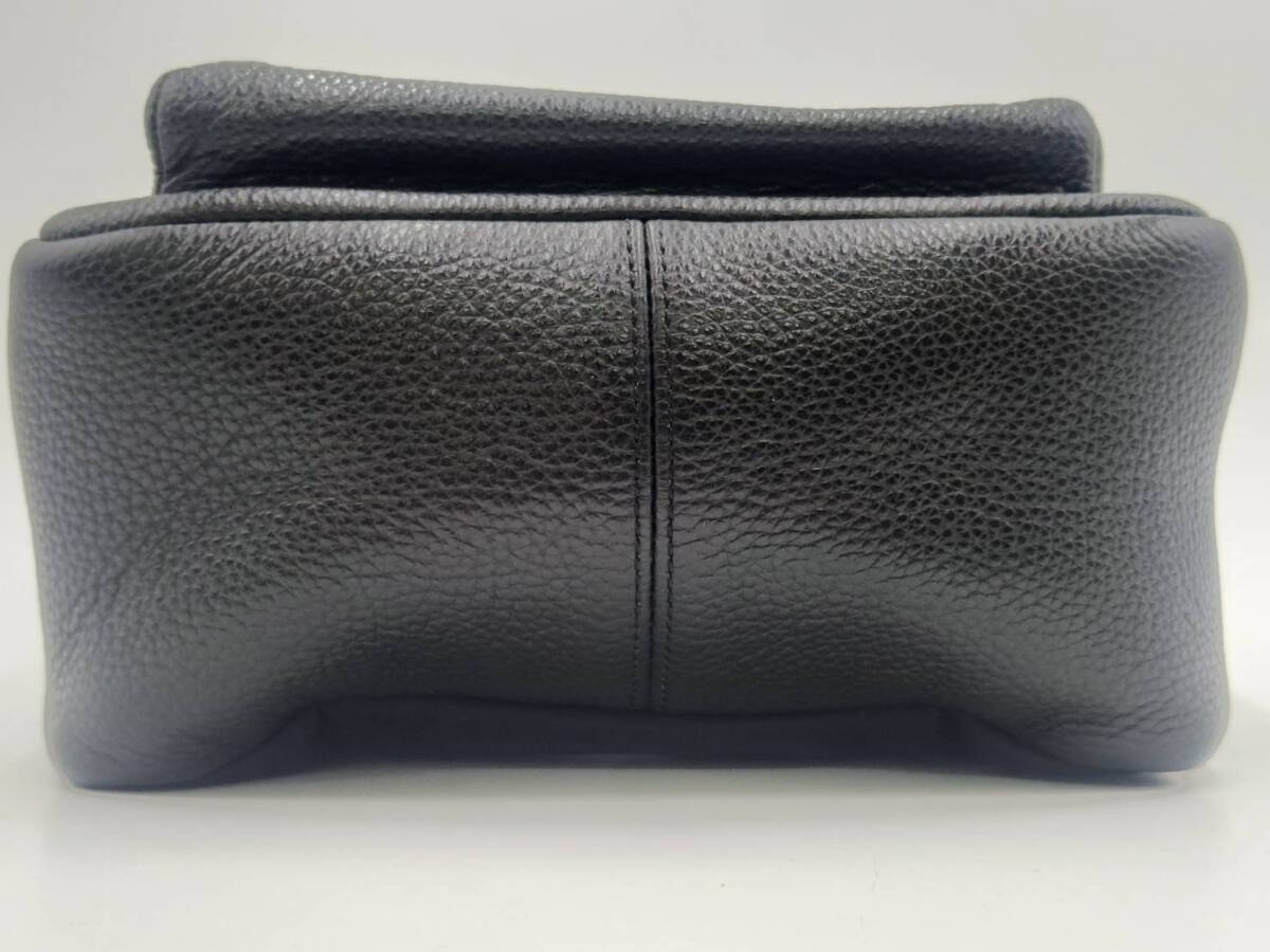 COACH コーチ F38263 ミニ リュックサック チャーリー デイパック バックパック レザー レディース ブラック系 黒 ブランド ファッション_画像10