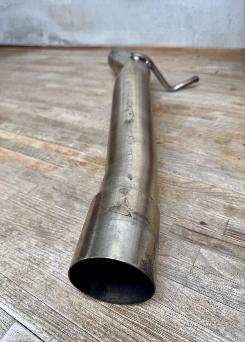 フォルクスワーゲン ゴルフR レゾネーターデリートパイプ 7.5R用 中間パイプ_画像4