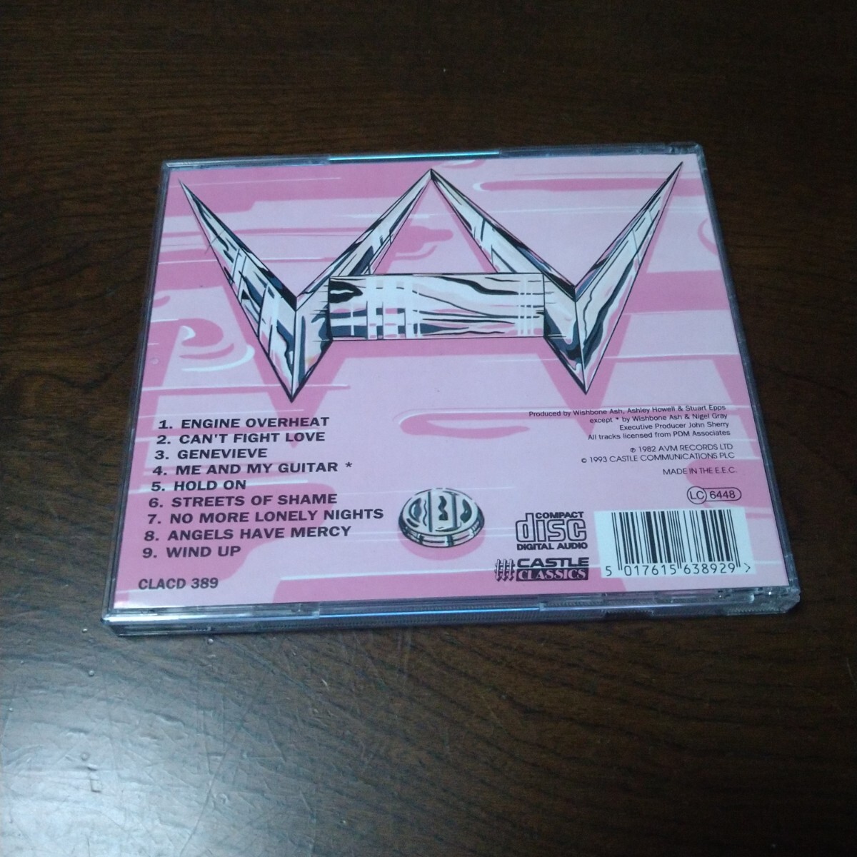 TWIN BARRELS BURNING WISHBONE ASH ウィッシュボーン・アッシュ ツイン・バレル・バーニング ユーライア・ヒープ関連 CD_画像2