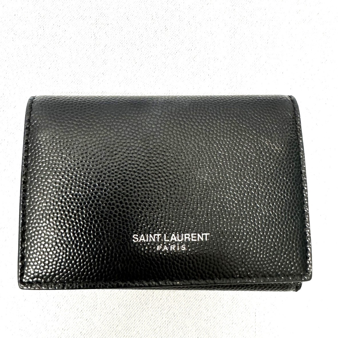 SAINT LAURENT PARIS サンローランパリ 485634 6連キーケース レザー ブラック _画像1