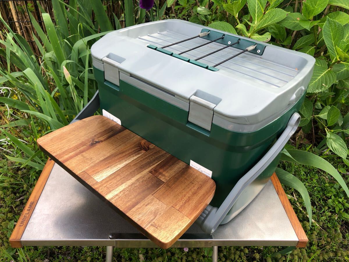 スタンレークーラーボック16qt(15.1L)用ハンドルトレーrev6アカシア_画像7